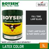 Boysen Latex Color Full Tone Lamp Black - 1L