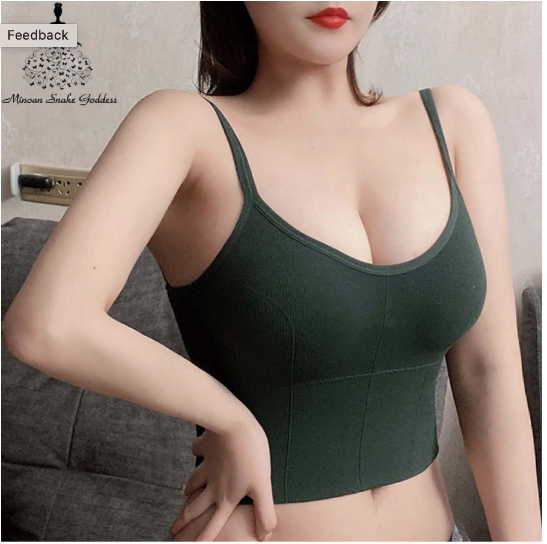 backless shirt with bralette