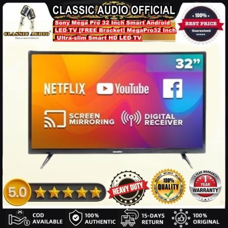 Sony Mega Pro 32" Smart HD LED TV