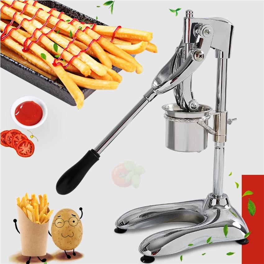Footlong 30cm Fries Maker Super Long French Fries Stainless Steel Potato  Noodle Maker Machine Special Kitchen Extruders