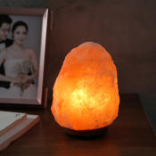 Authentic 3kg Himalayan Salt Lamp with Dimmer and Bulb