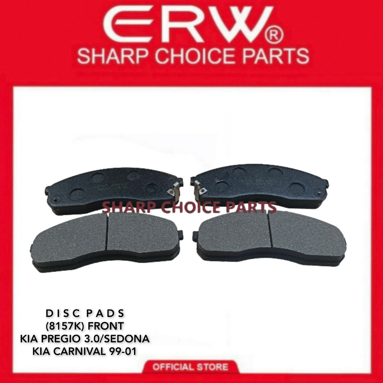 Shop Kia Pregio Brake Pad online | Lazada.com.ph