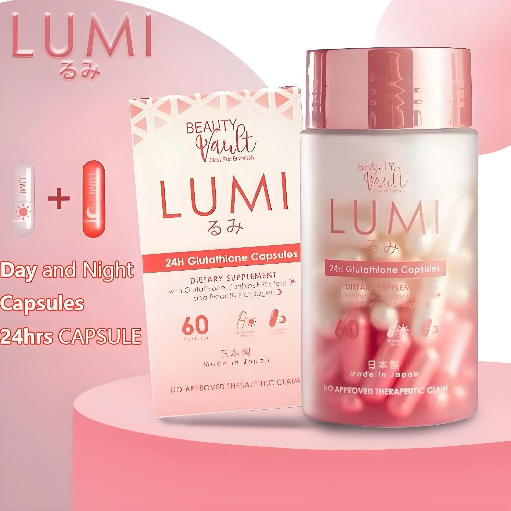 illuminax glutathione Illuminax Glutathione Capsules + Collagen For Skin Whitening & Anti-Aging