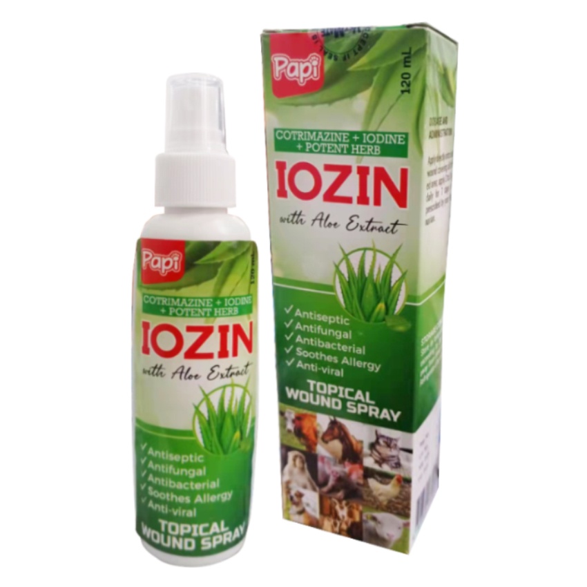 Iozin spray hot sale for dogs