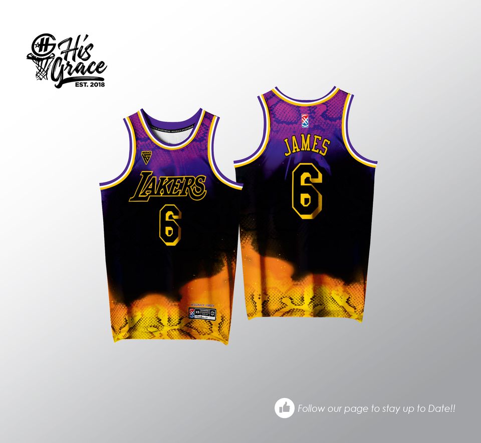 Lakers concept hot sale jersey