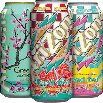 Arizona Lemon Iced Tea - 15.5oz - Arizona Gifts