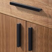 Modern European-style Aluminum Alloy Cabinet Door Handle - 