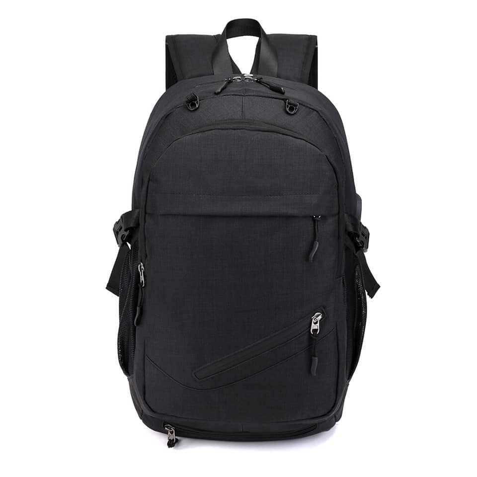 smart black backpack