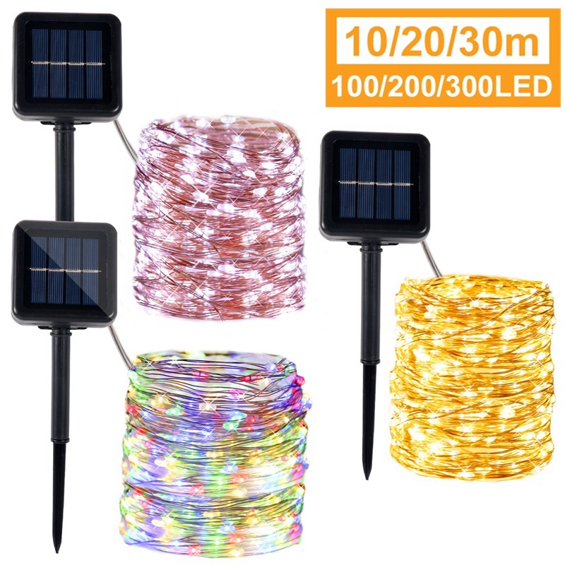 garden bright solar string lights