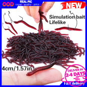 Fishing Baits Assortment with Fishy Smell, Bass Lure, Earthworms