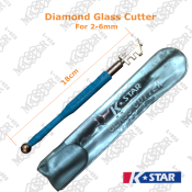 Diamond Glass Cutter K-Star Made in Korea HEAVY DUTY 1pc