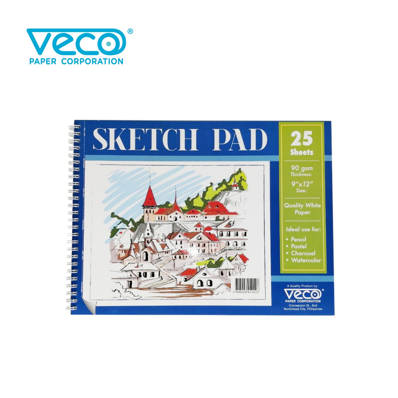 HOTS BIG Sketchbook Sketch pad W/spiral 20sheets