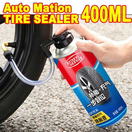 Universal Tire Repair Sealant for Motorcycle and Car, 450ml