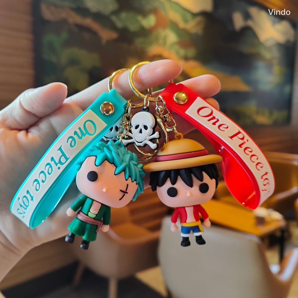 Móc khóa mô hình Luffy - anime One Piece | Shopee Việt Nam