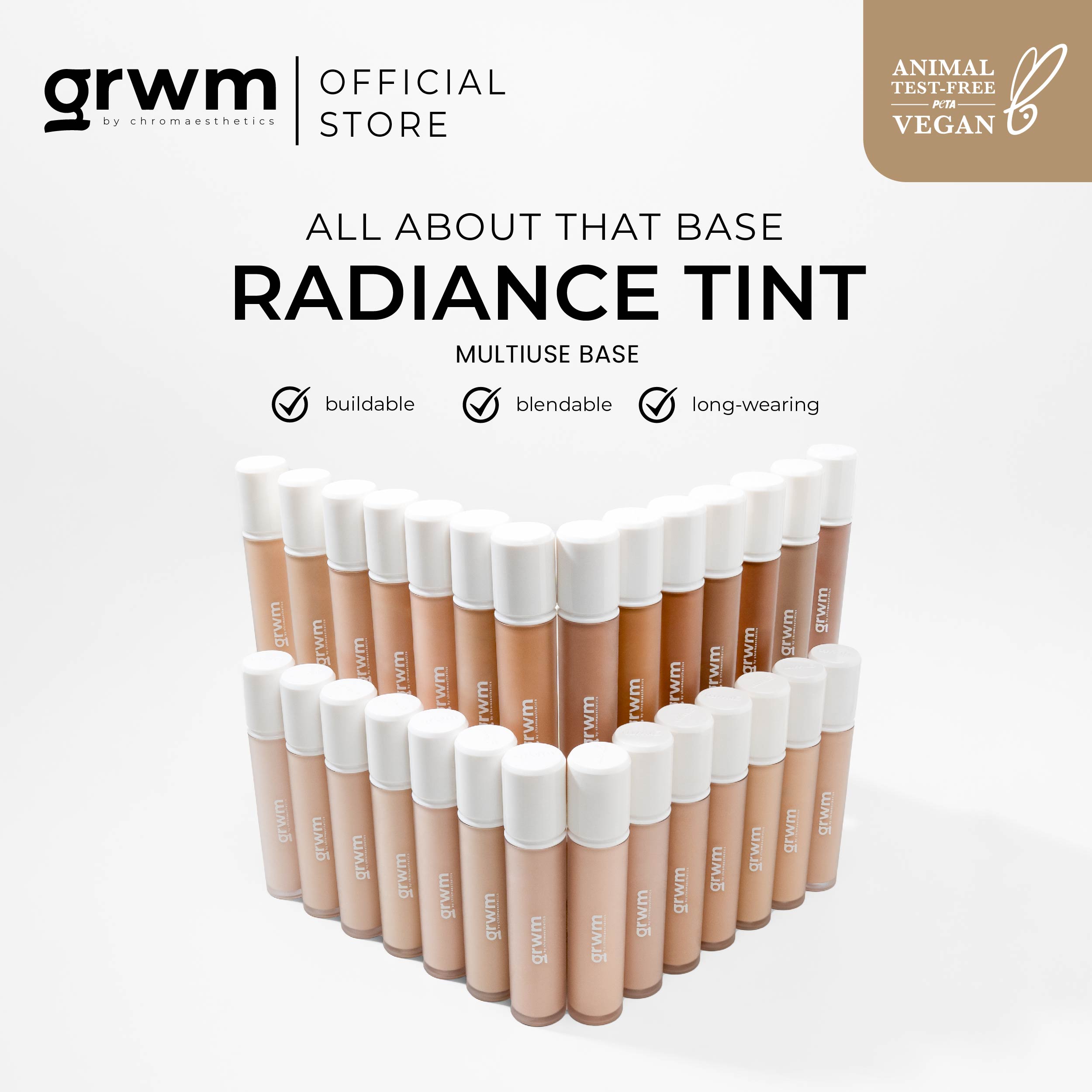 Discount on GRWM Cosmetics  shoes - SKU: GRWM Cosmetics Radiance Tint Multiuse Base - Concealer