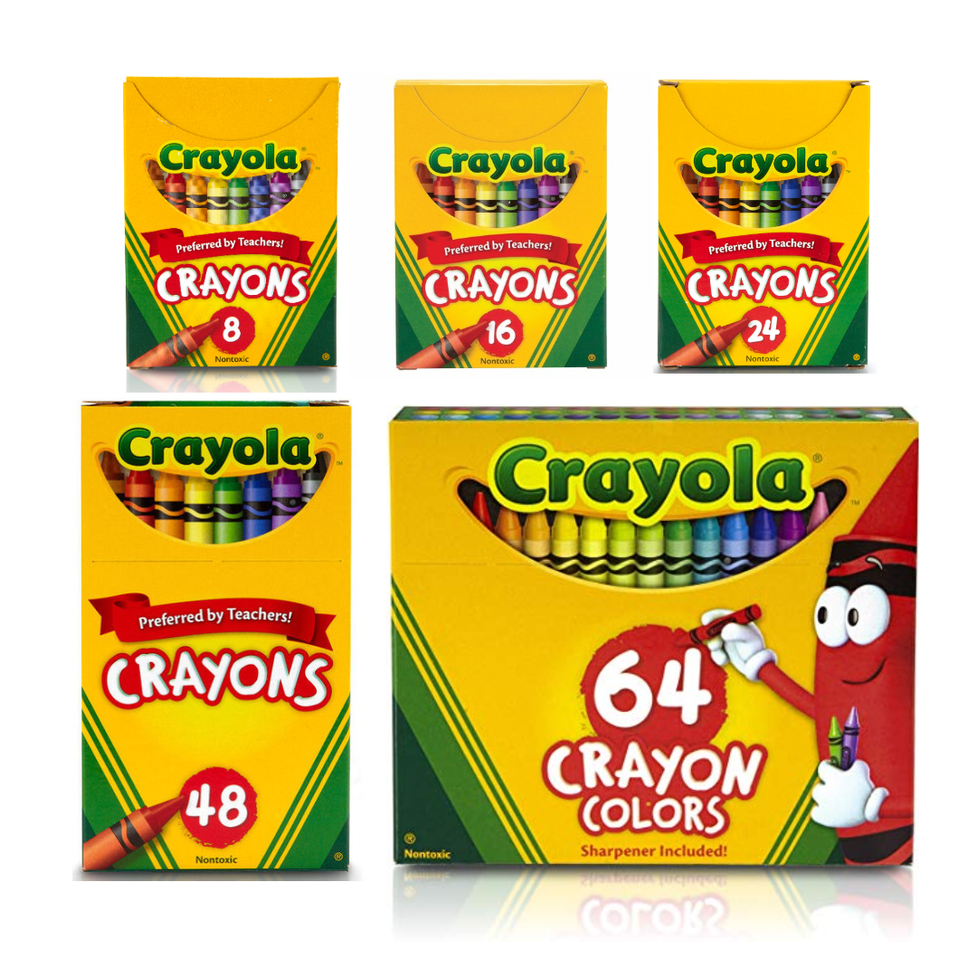 CRAYOLA JUMBO CRAYON 8 COLORS SO BIG