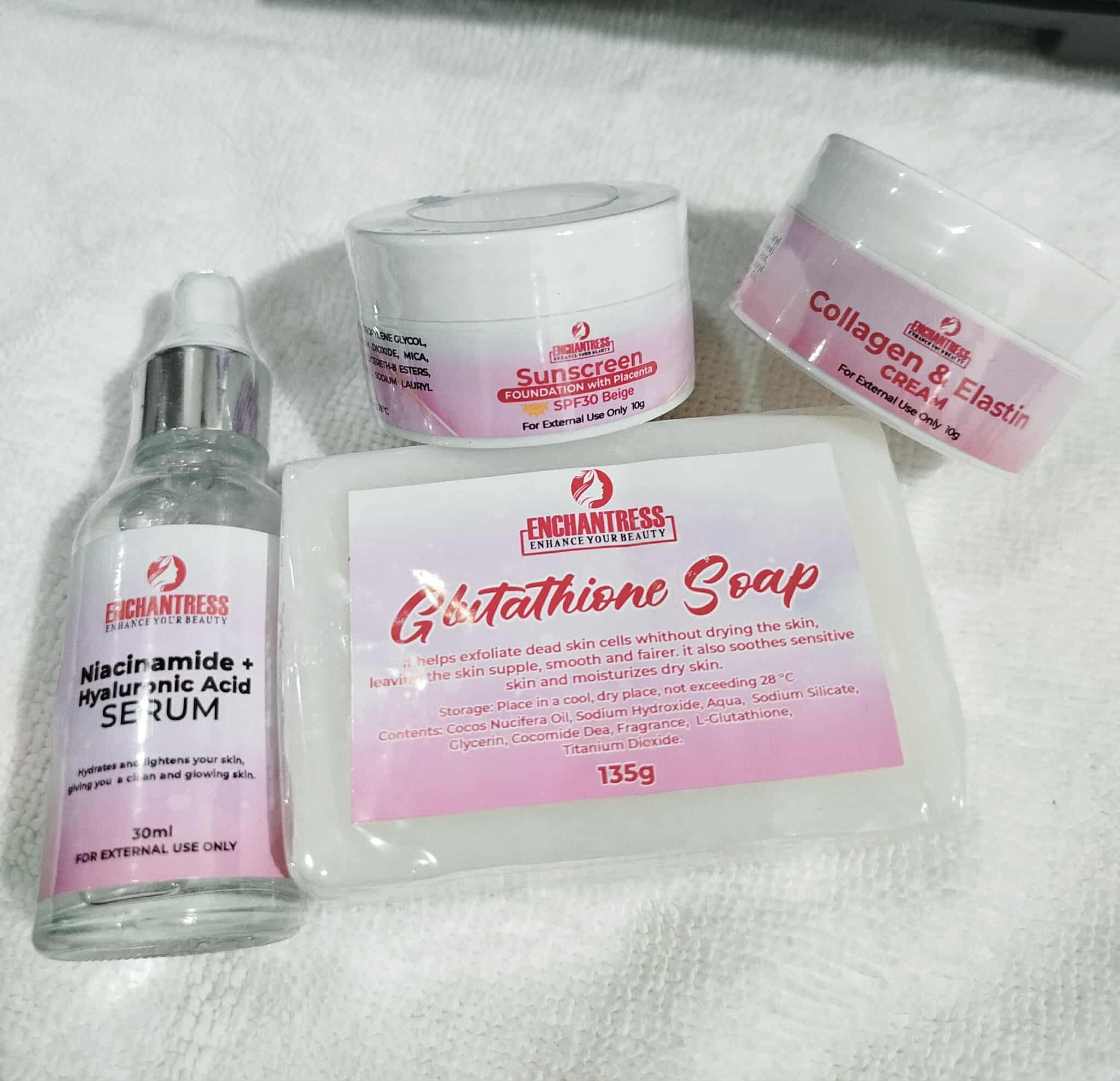 enchantress glutathione soap Collection 135g with UK enchantress glutathione whitening soap Glutathione