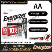 Energizer Max Battery E91 BP4 AA