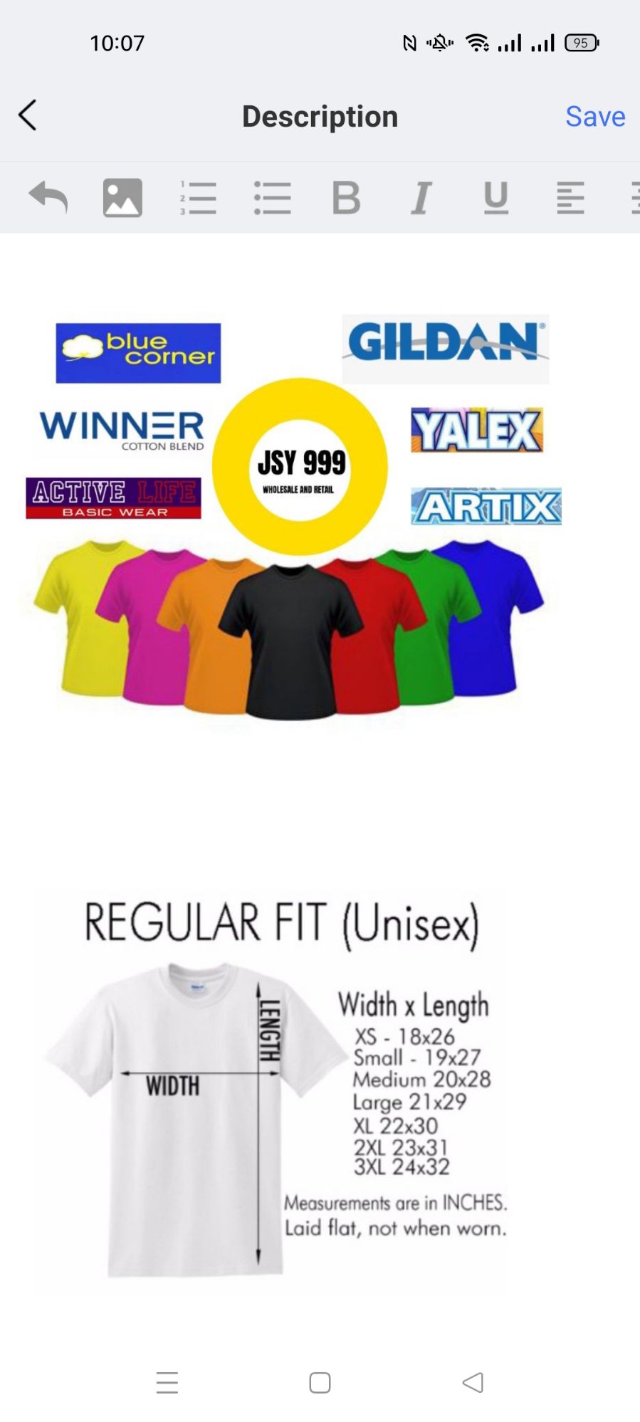 yalex t shirt wholesale divisoria