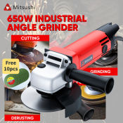 Mitsushi 600W/650W Industrial Angle Grinder