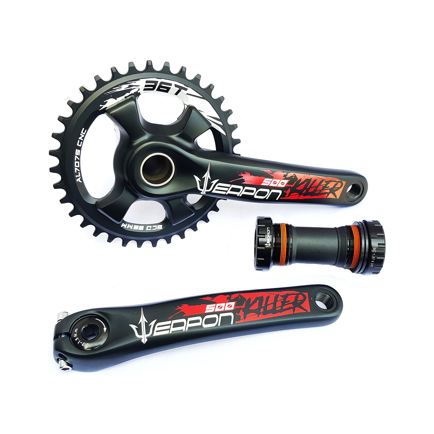 weapon killer crankset