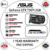 Used Asus GTX750 TI 2GB gtx 1050 2gb Used graphics card GDDR5 PCI-E 3.0 nVIDIA GTX750TI Gtx 750