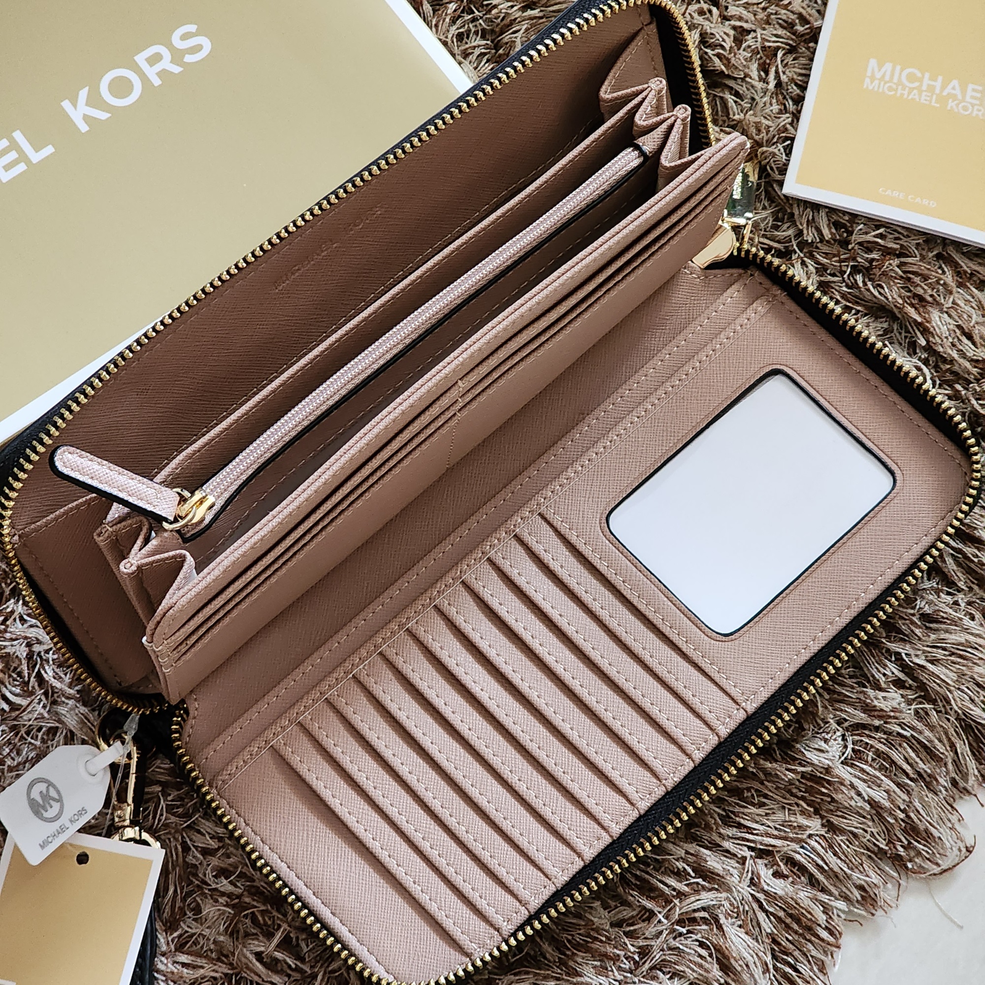 Michael kors outlet mercer continental wallet