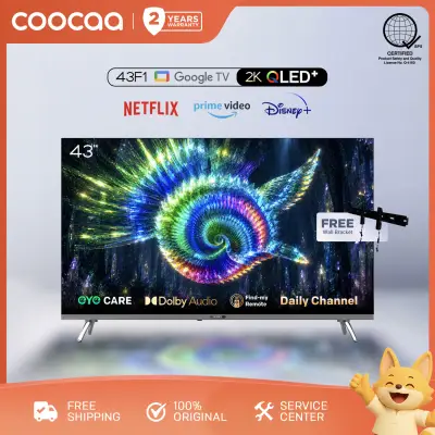 Coocaa 43 Inch Qled Google Tv Dolby Audio Eye Care Find My
