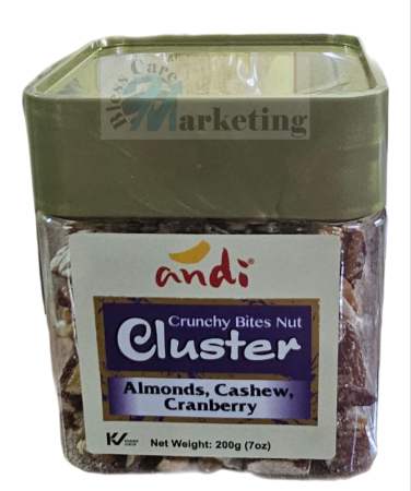 Andi Almond Cashew & Cranberry Nut Cluster (Brand: Andi)