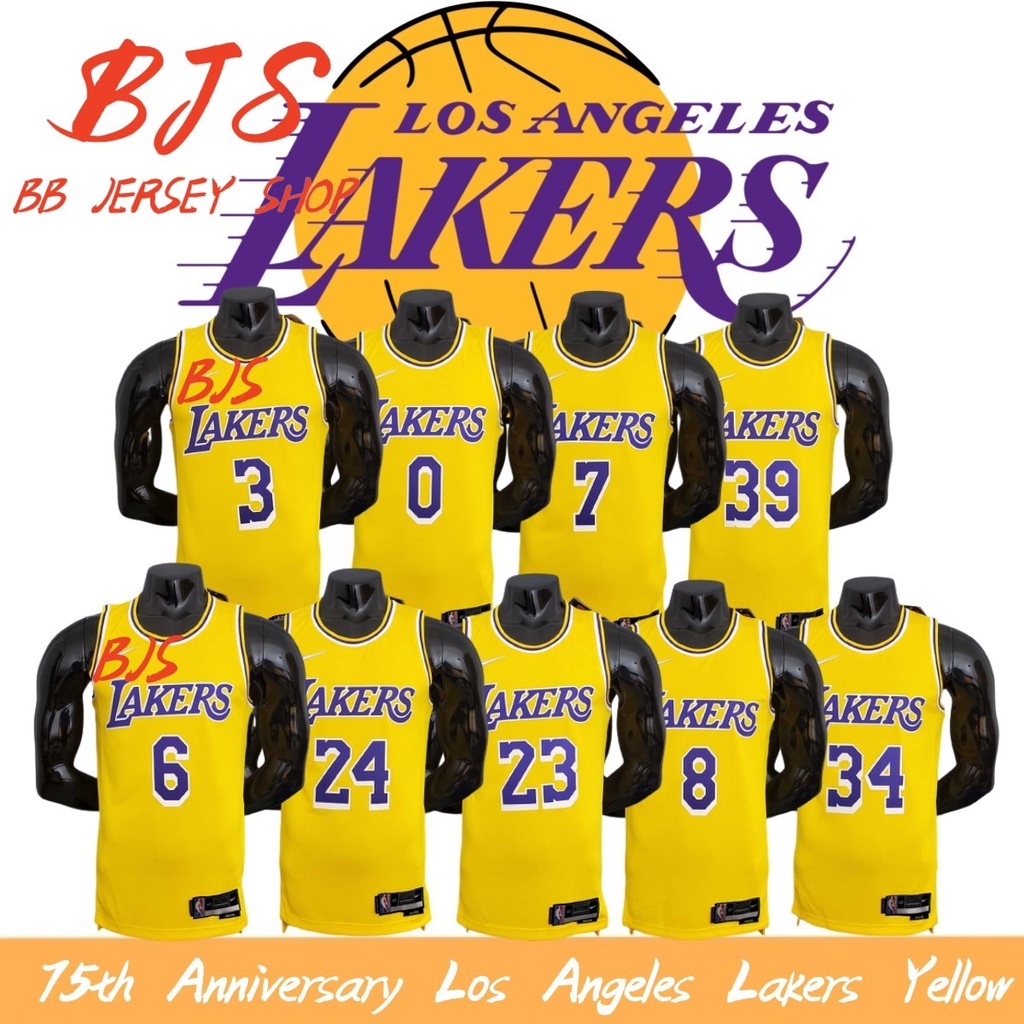NBA LA Lakers Lebron James #23 Purple - gold font Jersey (ready stock, ship  tomorrow!), Men's Fashion, Activewear on Carousell