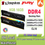 Kingston HyperX BEAST DDR4 RAM 4GB/8GB/16GB 2400-3600MHz