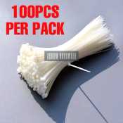 Heavy Duty White Nylon Cable Ties