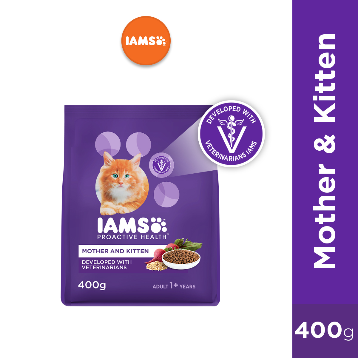 IAMS Proactive Health Premium Cat Food Dry For Mother and Kitten