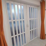 Foldable Accordion Door - Universal Indoor Wall Divider