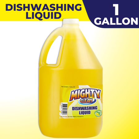 Mighty Clean Dishwashing Liquid Lemon  - DWL  - 1 Gallon