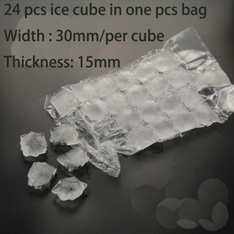 10Pcs/set Fridge Self-sealing Ice Packs Portable Disposable CubeTray Mould Bag One-time Using - Intl June 2018 - 2 10Pcs/set Fridge Self-sealing Ice Packs Portable Disposable CubeTray Mould Bag One-time using - intl - 2