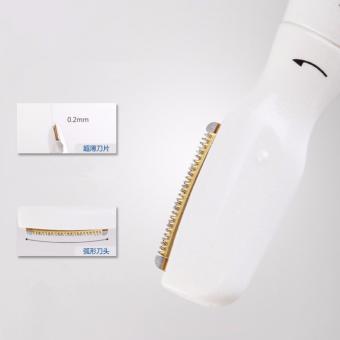 2 In 1 Two Replaceable Heads Mini Hair Removal Blade Depilator Electric Epilator Bikini Underarm Eyebrow Trimmer Shaver Women - Intl June 2018 - 4 2 in 1 Two Replaceable Heads Mini Hair removal Blade Depilator Electric Epilator Bikini Underarm Eyebrow trimmer Shaver Women - intl - 4