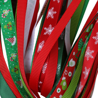 26pcs/Set Christmas Grosgrain Ribbon For Gift Wrapping/Hair Bow DIY - Intl June 2018 - 2 26pcs/Set Christmas Grosgrain Ribbon for Gift Wrapping/Hair Bow DIY - intl - 2