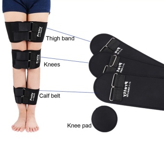3pcs/set Effective O/X Type Leg Bowed Legs Knee Valgum Straightening Correction Belt Band Posture Corrector Beauty Leg Band Belt,Black - Intl June 2018 - 3 3pcs/set Effective O/X Type Leg Bowed Legs Knee Valgum Straightening Correction Belt Band Posture Corrector Beauty Leg Band Belt,Black - intl - 3