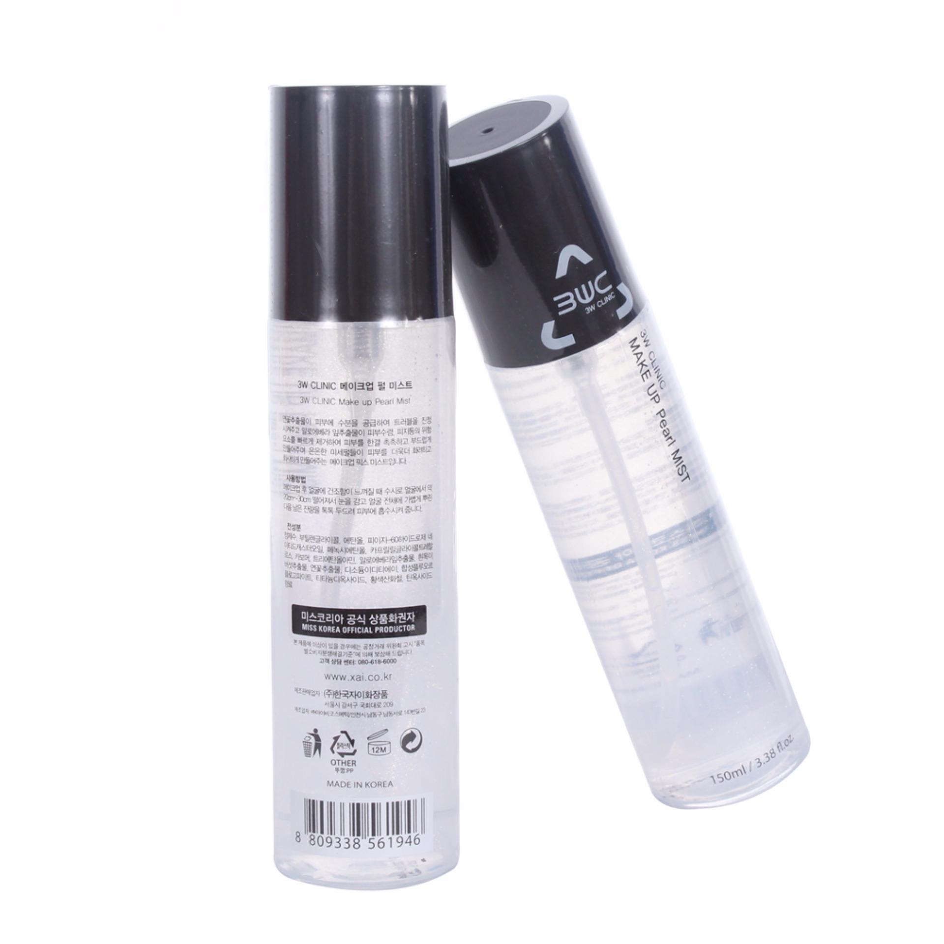 3w Clinic Make up Pearl Mist{Free 2pcs.mask sheet} Philippines