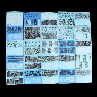 48 Sheets Lace Flower Nail Art Water Transfer Stickers ManicureDecals - Intl June 2018 - 4 48 Sheets Lace Flower Nail Art Water Transfer Stickers ManicureDecals - intl - 4