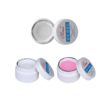 4PCS Clear UV Gel Builder Nail Art Polish Glue Manicure Tips Transparent - Intl July 2018 - 2 4PCS Clear UV Gel Builder Nail Art Polish Glue Manicure Tips Transparent - intl - 2