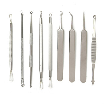 9Pcs/Set Blackhead Pimple Blemish Spot Comedone Acne Extractor Remover Tool Kit June 2018 - 2 9Pcs/Set Blackhead Pimple Blemish Spot Comedone Acne Extractor Remover Tool Kit - 2
