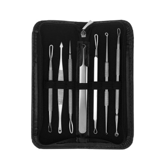 Abody 7pcs Blackhead Tool Acne Clip Facial Comedone Needle Set Facial Pimple Tweezer Stainless Steel Blemish Extractor - Intl July 2018 - 4 Abody 7pcs Blackhead Tool Acne Clip Facial Comedone Needle Set Facial Pimple Tweezer Stainless Steel Blemish Extractor - intl - 4