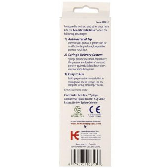 Acu-Life Neti Rinse Sinus And Nasal Relief Wash / Irrigator Pot June 2018 - 3 Acu-Life Neti Rinse Sinus and Nasal Relief Wash / Irrigator Pot - 3