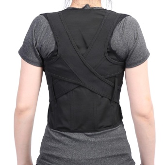 Adult Children Back Straightening Posture Correction Waist LumbarShoulder Support Belt(M) - Intl June 2018 - 2 Adult Children Back Straightening Posture Correction Waist LumbarShoulder Support Belt(M) - intl - 2