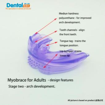 Adult Dental Teeth Orthodontic Trainer Alignment Brace - Purple June 2018 - 2 Adult Dental Teeth Orthodontic Trainer Alignment Brace - Purple - 2