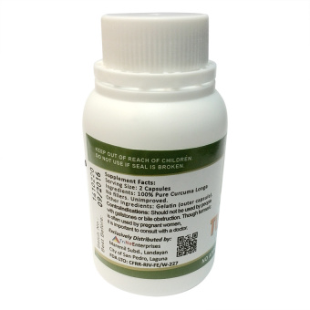 Amazing Food Supplement Turmeric 700mg Capsules Bottle Of 100 June 2018 - 2 Amazing Food Supplement Turmeric 700mg Capsules Bottle of 100 - 2