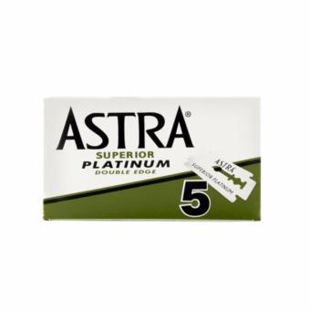 Astra Superior Platinum Double Edge Razor Blade 5 Pcs June 2018 - 2 Astra Superior Platinum Double Edge Razor Blade 5 pcs - 2