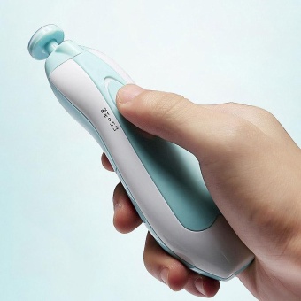 Battery Operated Baby Nail File Tools, Electric Safe Nail ClipperTrimmer Set For Newborn Toddler Toes And Fingernails Care, Polishand Trim - Light Blue - Intl June 2018 - 4 Battery Operated Baby Nail File Tools, Electric Safe Nail ClipperTrimmer Set for Newborn Toddler Toes and Fingernails Care, Polishand Trim - Light Blue - intl - 4